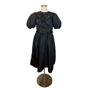 Lazy Oaf Black Midi Dress